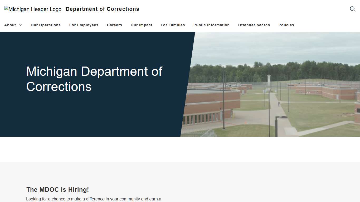 Michigan Department of Corrections